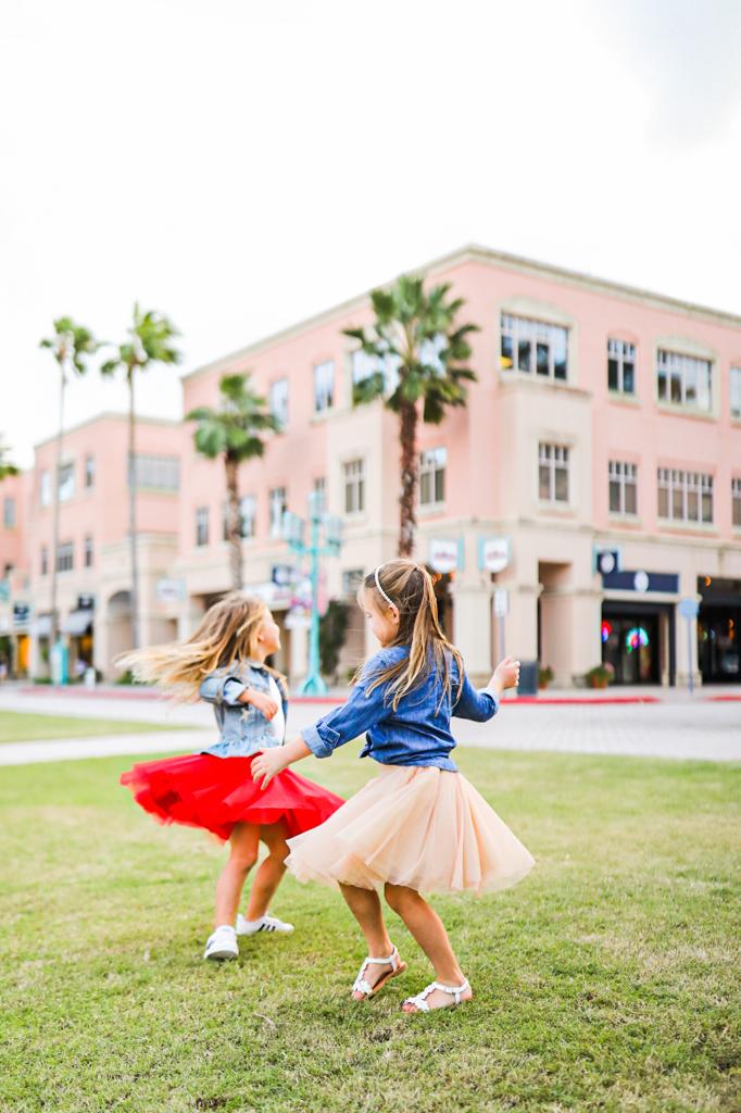 Champagne Tulle Skirt for kids Sylvie Muller Sylvie Muller